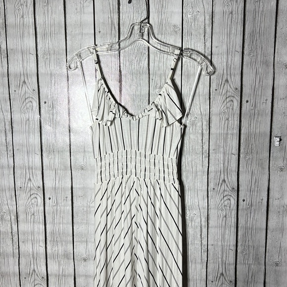 Express high-low stripe cutout spaghetti strap dress size XS - Picture 5 of 13